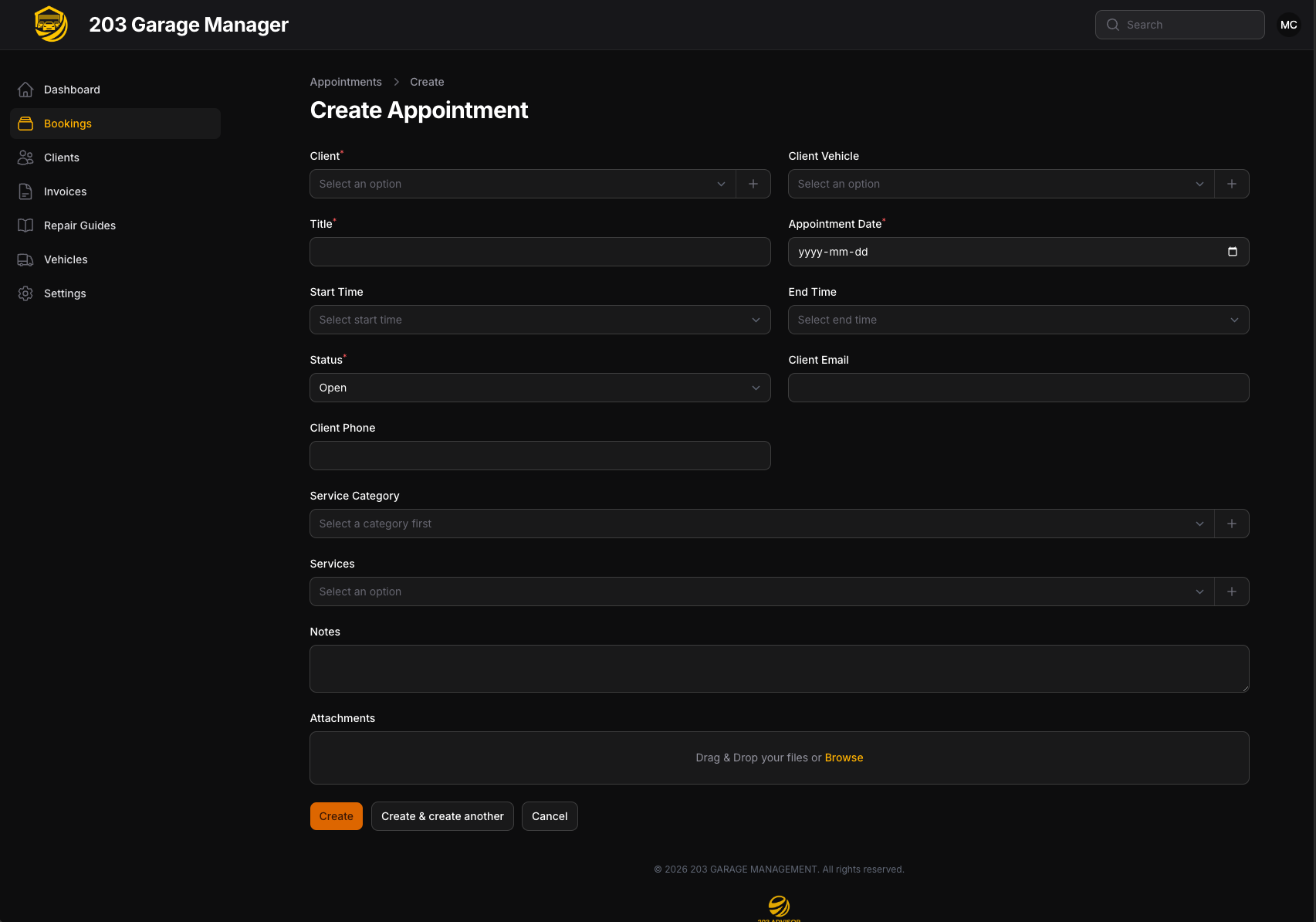 203 Garage Screenshot 4