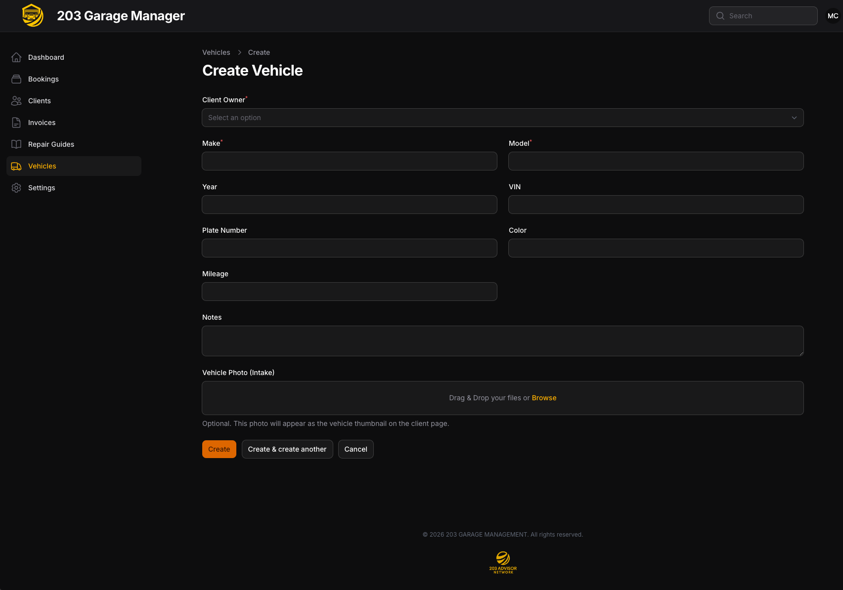 203 Garage Screenshot 5